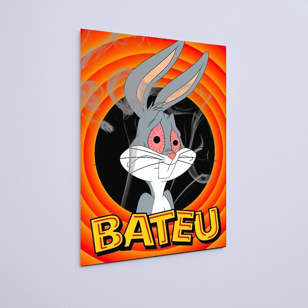 Quadro Decorativo Bugs Bunny Olhos Vermelhos - Imagem 3