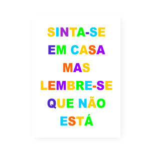Quadro Decorativo Sinta Se Em Casa