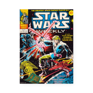 Quadro Decorativo Star Wars Luta Lightsaber