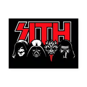 Quadro Decorativo Star Wars Sith Kyloren Darthmaul Vader