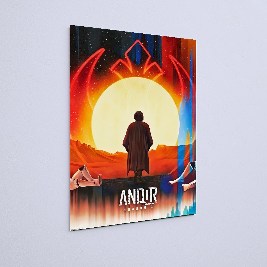 Quadro Decorativo Star Wars Andor Temporada Dois Poster - Imagem 3