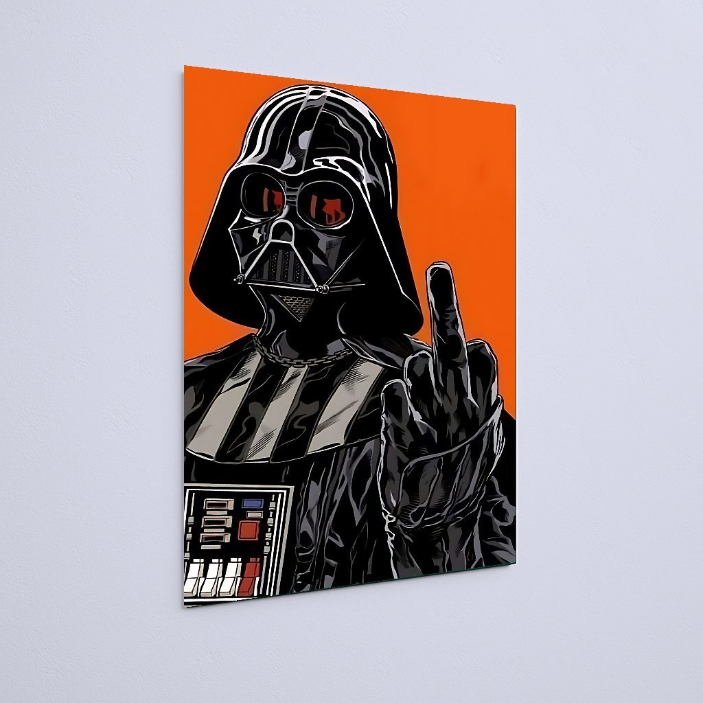 Quadro Decorativo Star Wars Darth Vader Gesto Raivoso - Imagem 3