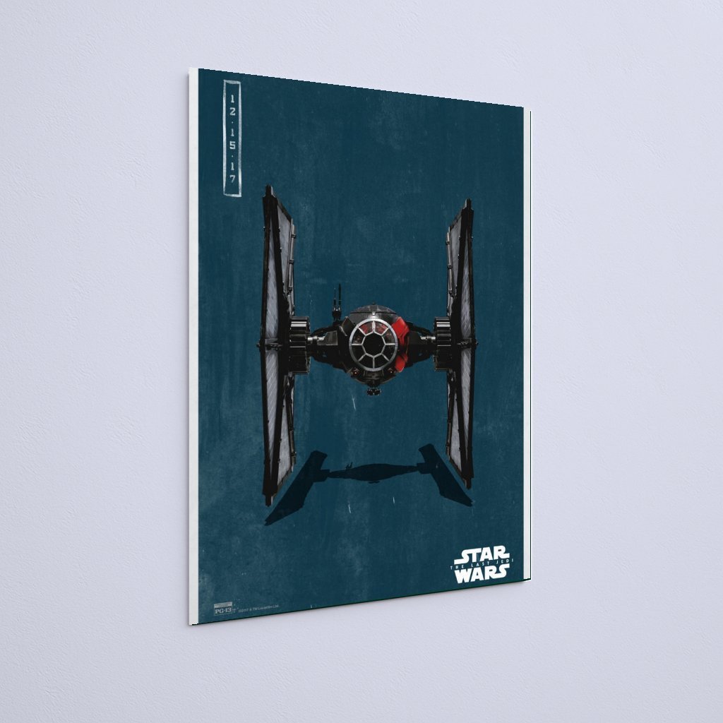Quadro Decorativo Star Wars Nave Tie Fighter Starwars - Imagem 3
