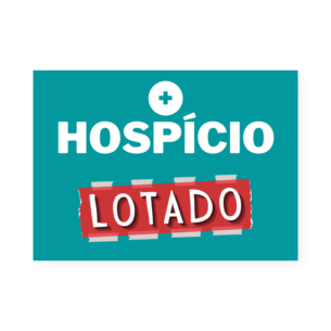 Quadro Decorativo Hospicio Lotado Ilustracao
