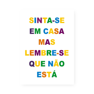 Quadro Decorativo Sinta Se Em Casa