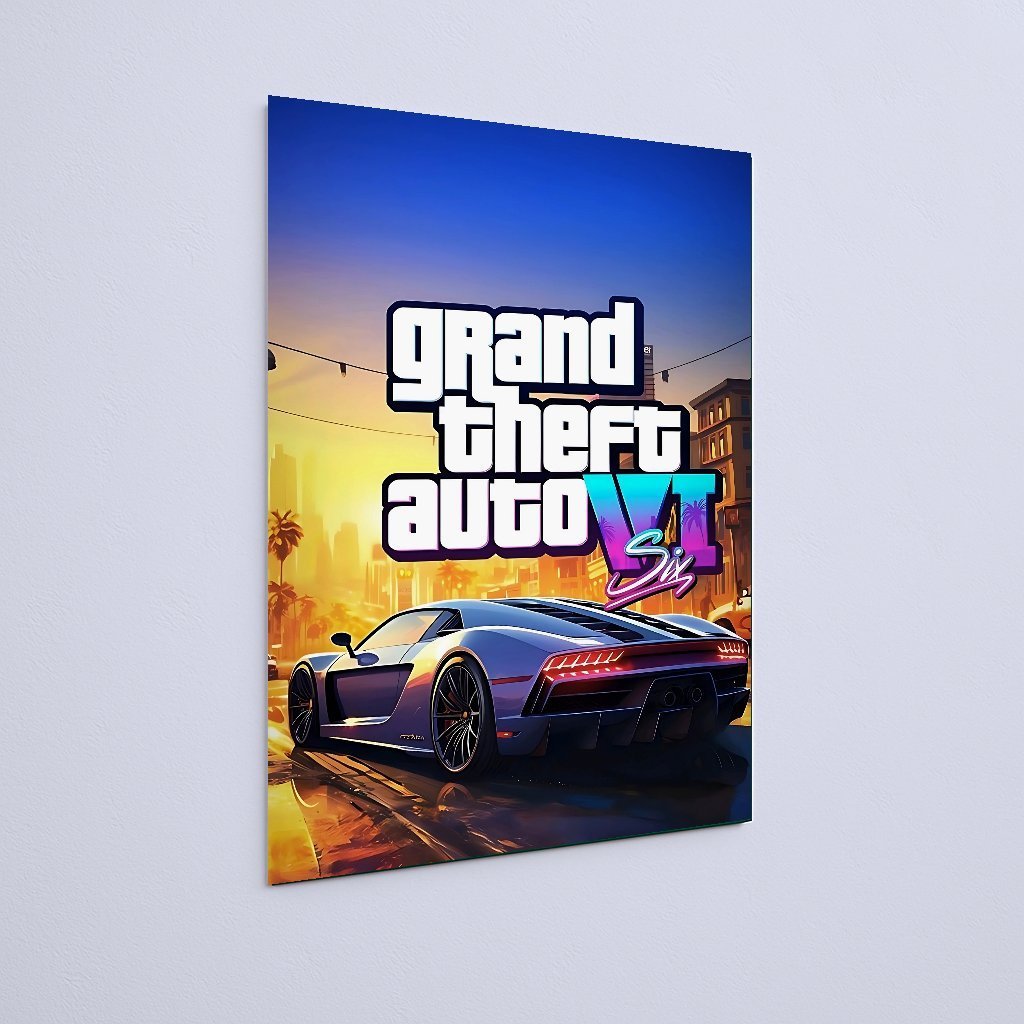 Quadro Decorativo Grand Theft Auto Seis - Imagem 3