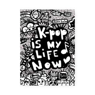 Quadro Decorativo Kpop Is My Life