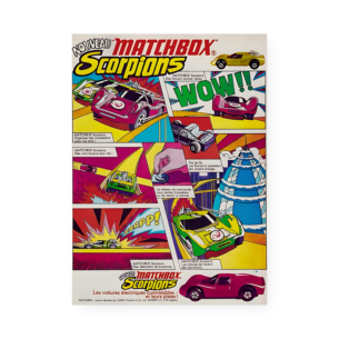 Quadro Decorativo Matchbox Scorpions Revista Poster