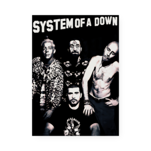 Quadro Decorativo System Of A Down Banda
