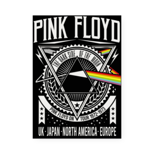 Quadro Decorativo Pink Floyd Dark Side