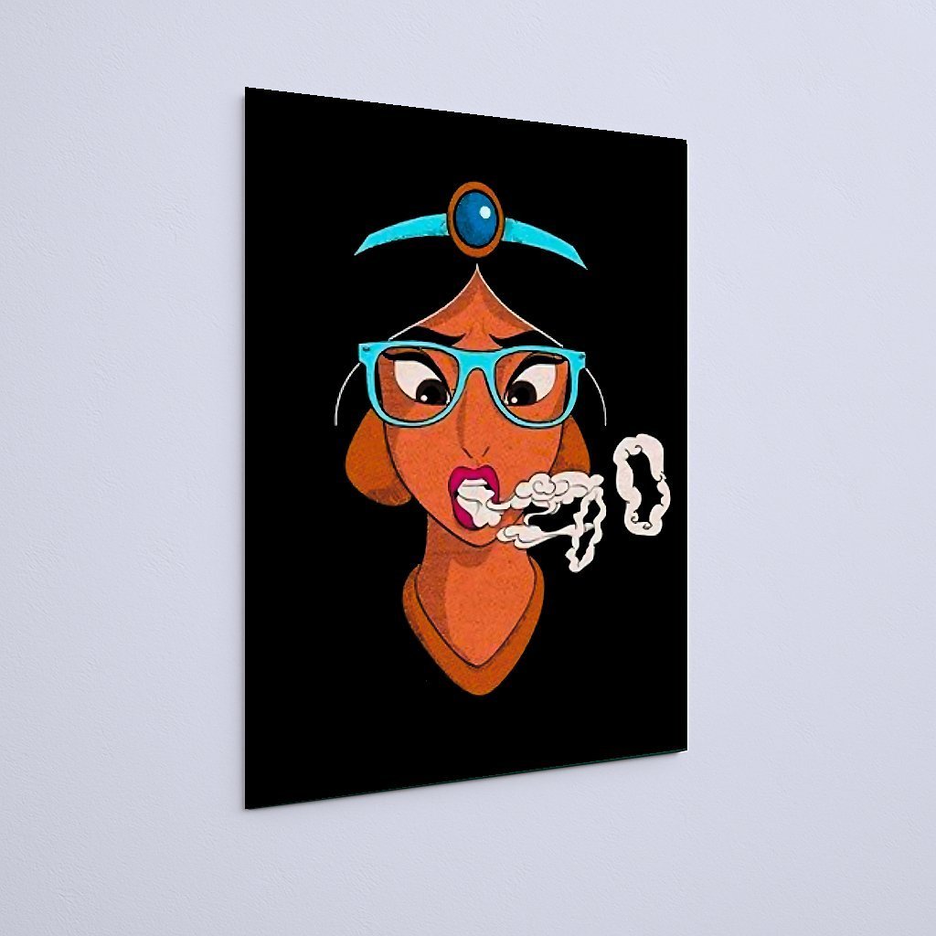 Quadro Decorativo Jasmine Oculos Fumando - Imagem 3