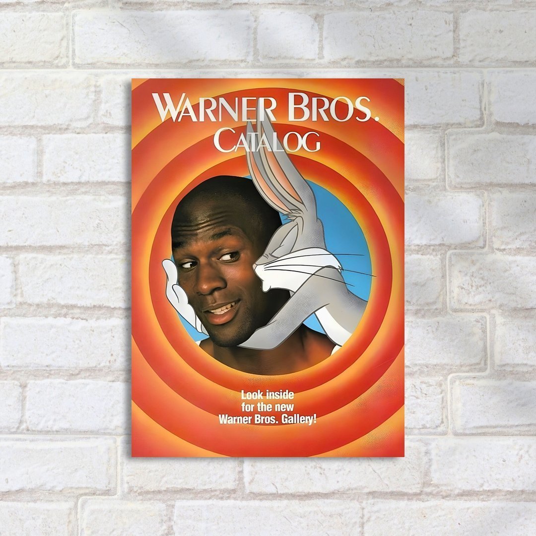 Quadro Decorativo Bugs Bunny Warner Catalogo - Imagem 2