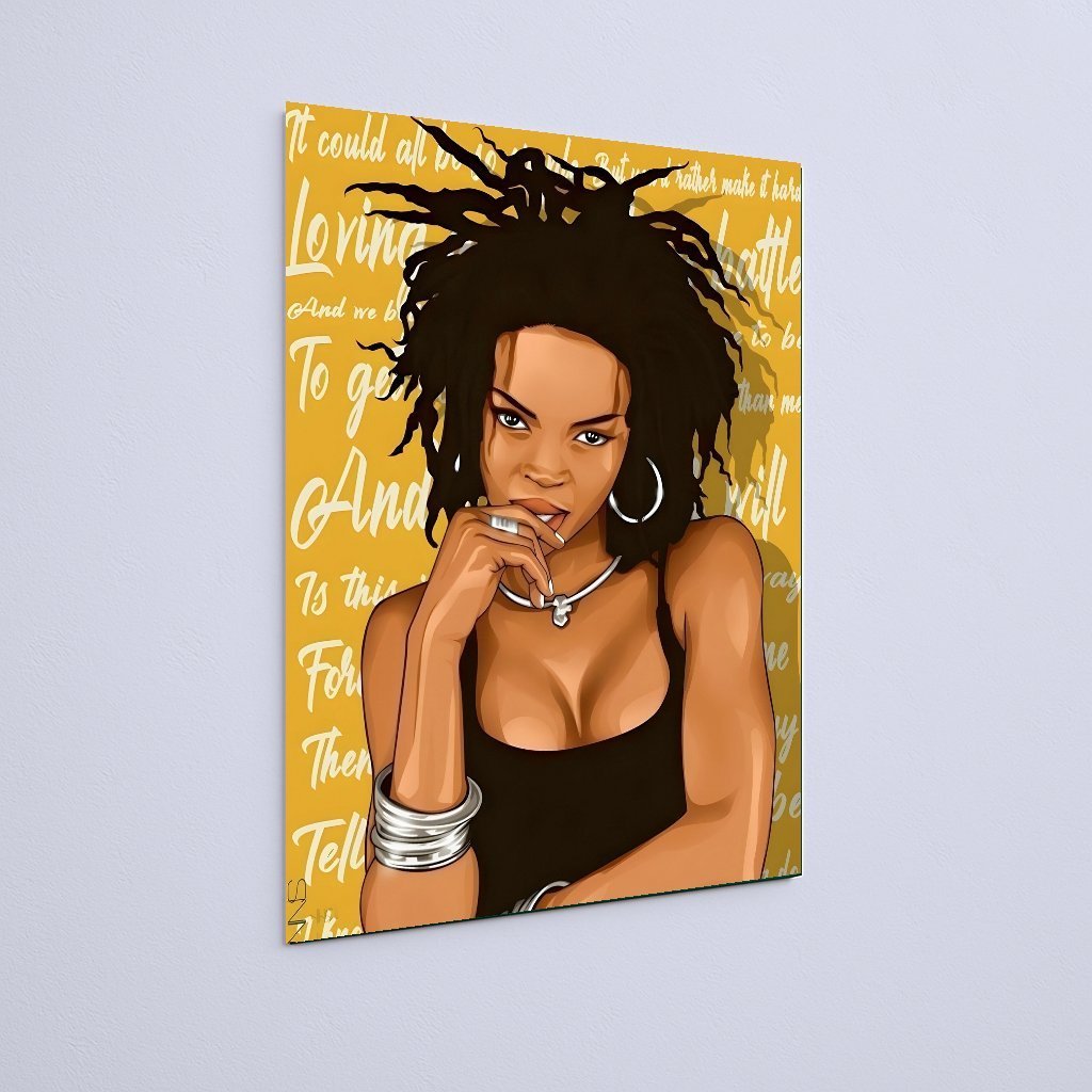 Quadro Decorativo Mulher Ilustracao Estilo Unico - Imagem 3
