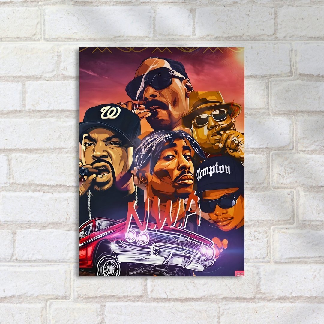 Quadro Decorativo Nw A Cultura Hip Hop - Imagem 2