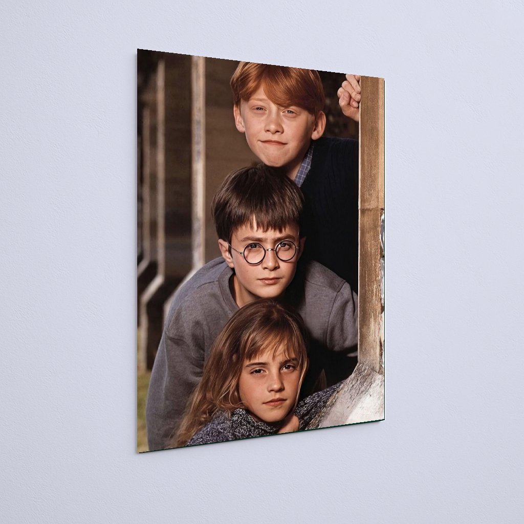 Quadro Decorativo Harry Potter Trio Amizade Magica 3 Quadro Decorativo Harry Potter Trio Amizade Magica - Imagem 3